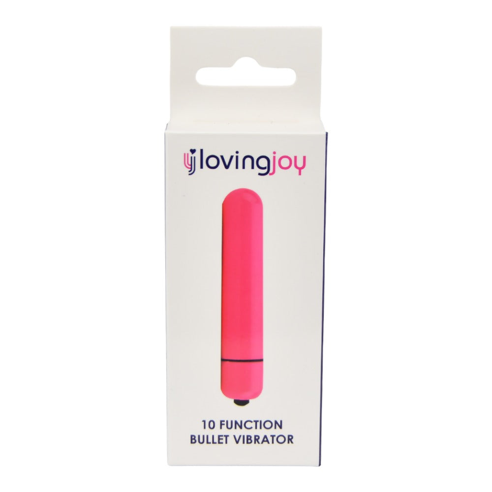 Loving Joy 10 Function Pink Bullet Vibrator