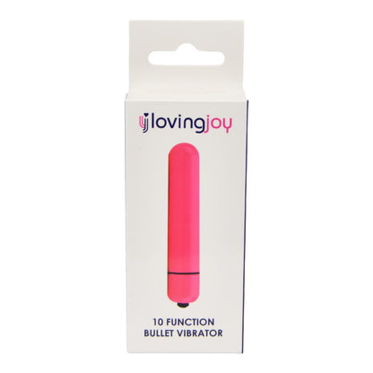 Loving Joy 10 Function Pink Bullet Vibrator