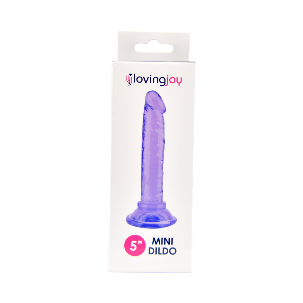 Loving Joy 5 Inch Beginners Dildo Purple