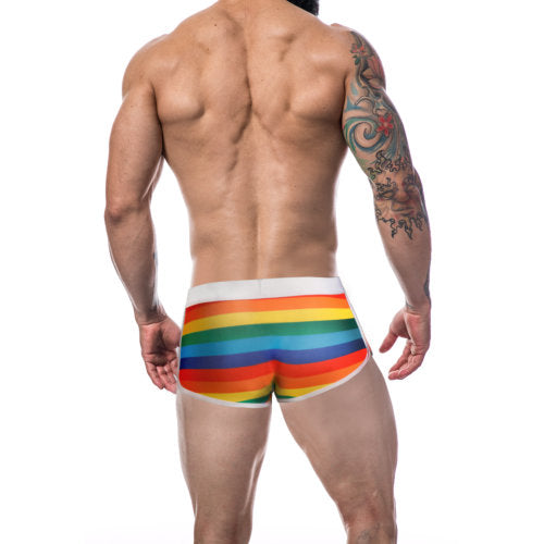 C4M Athletic Trunk Rainbow Large