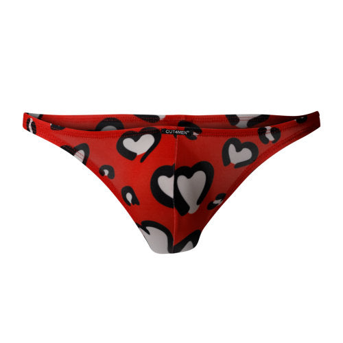 C4M Brazilian Brief Hearts Small