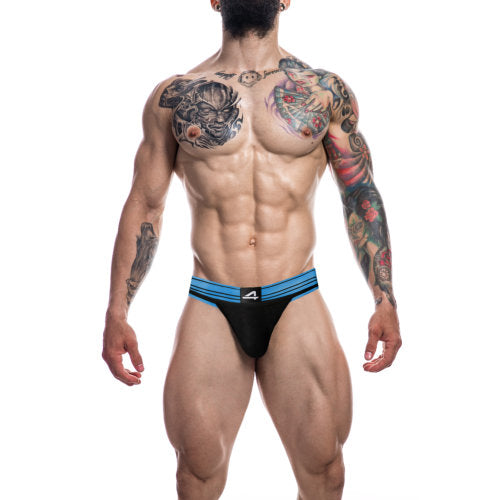 C4M Rugby Jockstrap Electric Blue Small