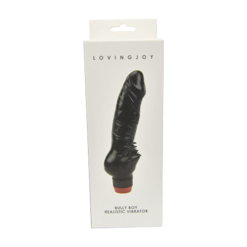 Loving Joy Bully Boy Realistic Vibrator Black