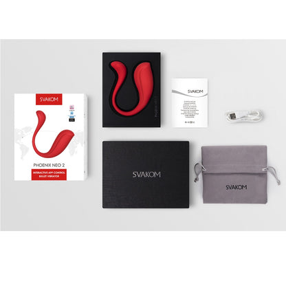 Svakom Phoenix Neo 2 Interactive App Controlled Vibrator