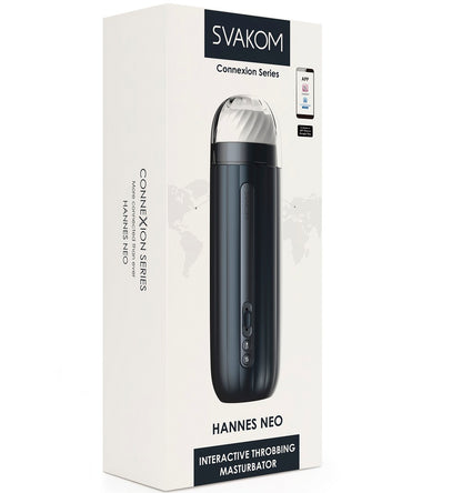 Svakom Hannes Neo Heat Vibrating Male Masturbator